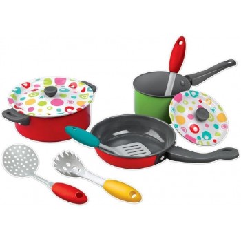 Set  Cucina  Metallo  9pz...