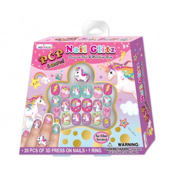 Nail  Sticker  Unicorno  -...