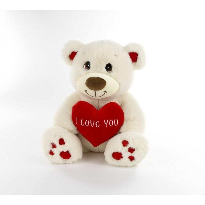 Orso Panna San valentino I Love You 30 cm - Plush & Company