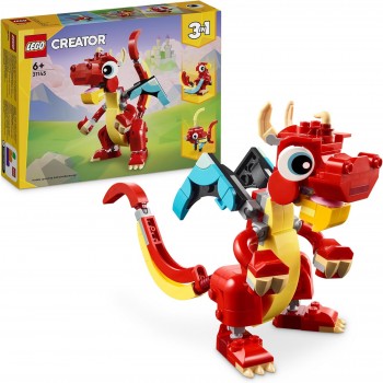 31145  Drago  rosso  -Lego