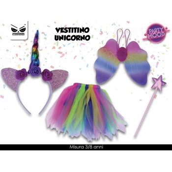 Set  Vestito  Unicorno  4...