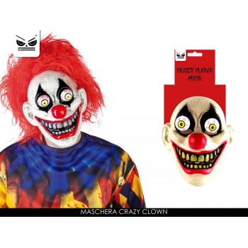 Maschera  Crazy  Clown  -...