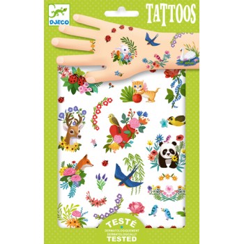 Tattoo  Happy  Spring-  Djeco