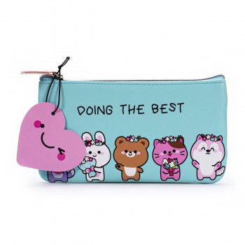 Pencil  Case  Pu  Cute-  Seven