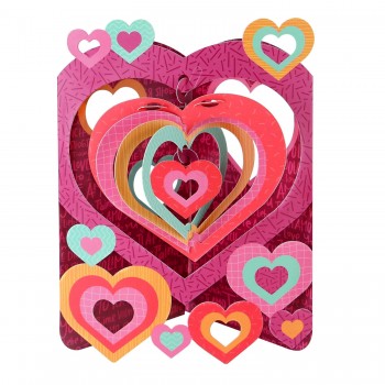 Swing  Card  Love  -  Santoro