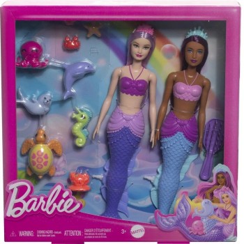 Set  Barbie  Sirena  2  pz...