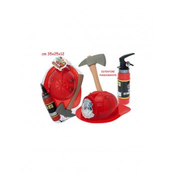 Set  Pompiere  con  Casco...