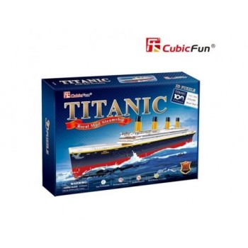 Puzzle  3d  Titanic  -Cubicfun