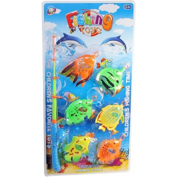 Canna  da  Pesca  con  6...