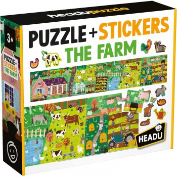 Puzzle & Stickers  Fattoria...