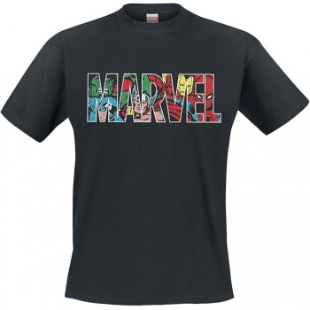 T-Shirt  Marvel  Logo...