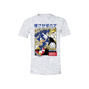 T-Shirt  Sonic  Comic Tg. S...