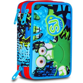 Astuccio  3  Zip  SJ  Gang...