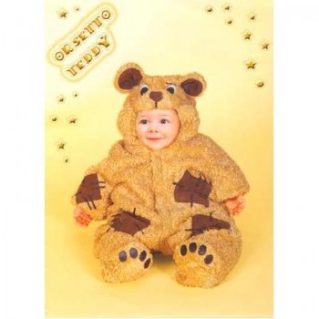 Abito Orsetto Teddy Superbaby 6-9 Mesi - Carnaval Queen