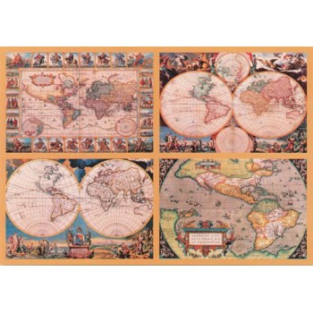 18000  pz.   4  Mappamondi...