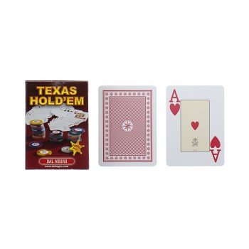 Carte Texas Hold'em Rosso -...