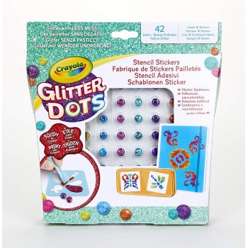 Glitter  Dots  Stencil...