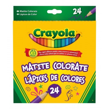 24 Matite Colorate - Crayola