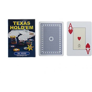 Carte Texas Hold'em Blu -...