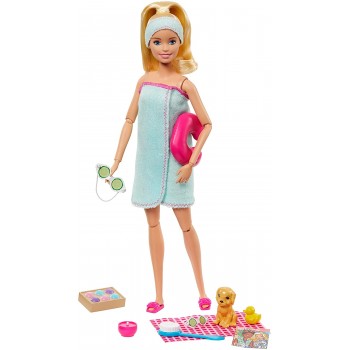Barbie  Bionda  Playset...