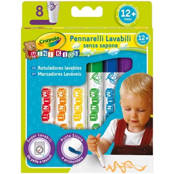 8 Colori Fibra MiniKids -...