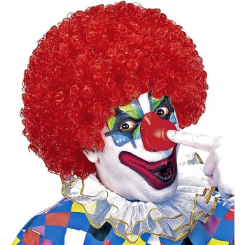 Parrucca  Clown  Rossa  -...