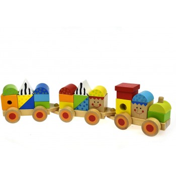 Treno  Cubi  Colorati in...