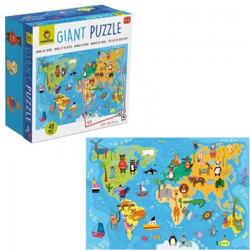 Puzzle  Gigante  La  Mappa...