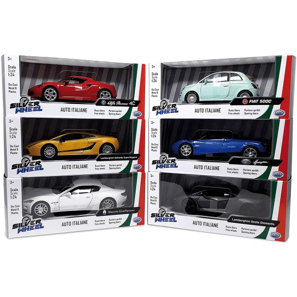 Auto Italiane 1:24 Silver Wheel - ODS