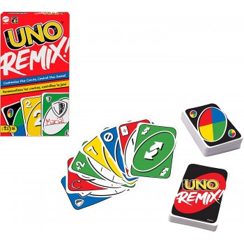 Uno  Remix  -  Mattel