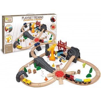 Treno in legno con...