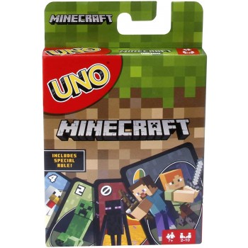 Uno  Minecraft  -  Mattel