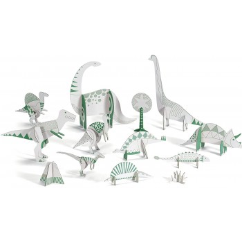 Dinosauri  di carta  -  Djeco