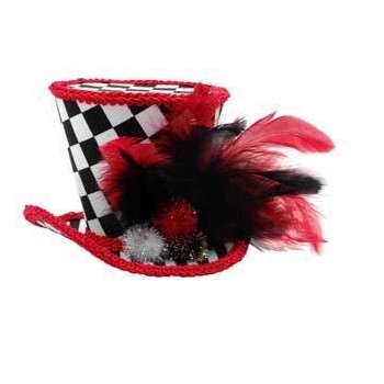 Cappellino Quadri Rosso -...