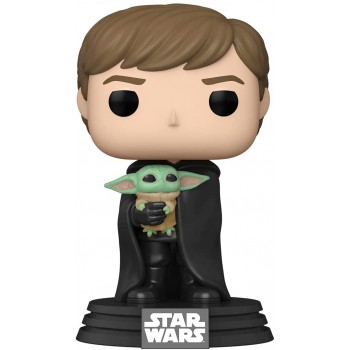 Luke  Skywalker  con  Grogu...