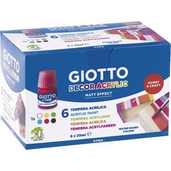 Tempera  6  pz   Giotto  -...