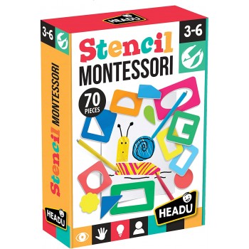 Stencil  Montessori  -  Headu