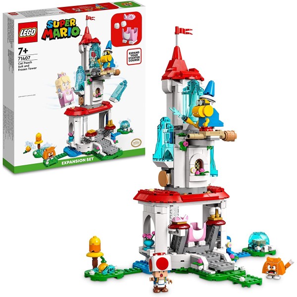 71047 Pack espansione Costume di Peach Gatto e Torre Ghiacciata - Lego