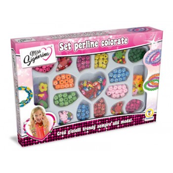 Perline  Legno  colorate  -...