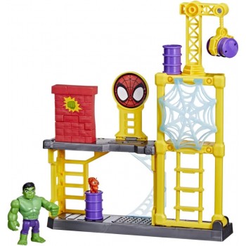 Playset  Hulk  & Spidey  -...