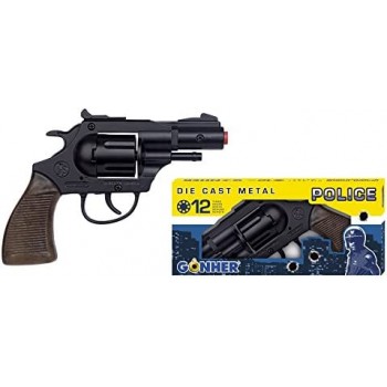 Pistola  Police  Nera-  Gonher