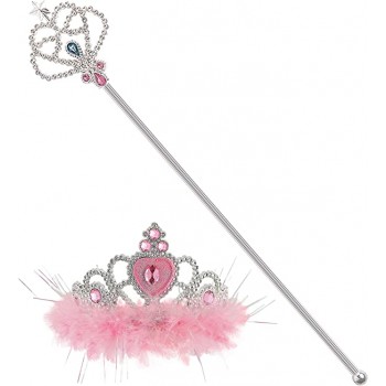 Tiara  con  Marabou  e...