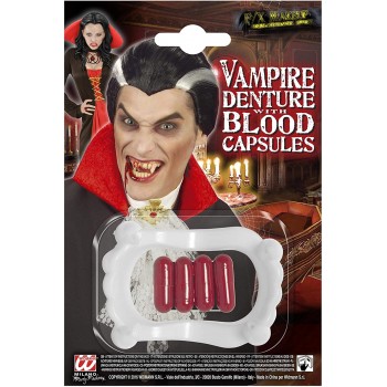 Dentiera Vampiro con 4...
