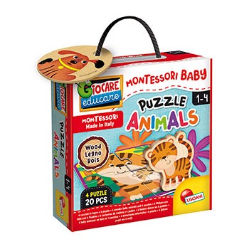 Puzzle  Animals  Legno  -...