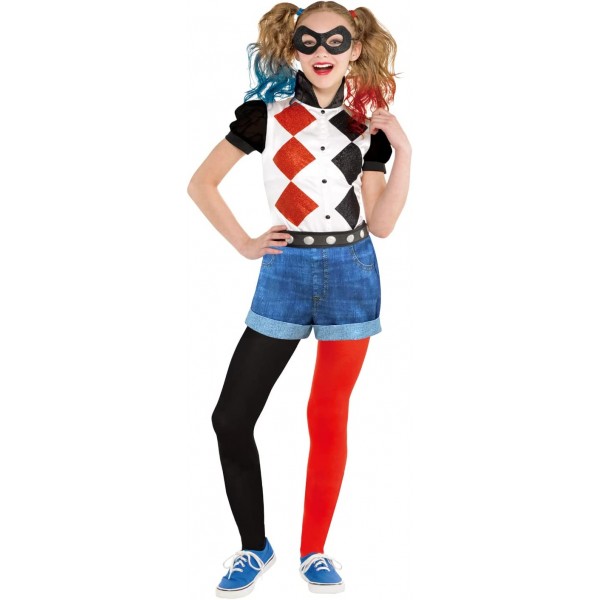 Abito Harley Quinn 6/8 anni - Puzzle Party