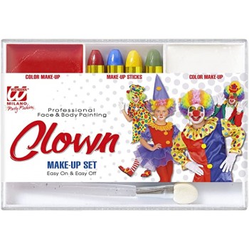 Make  Up  set  Clown  -Widmann