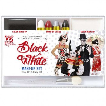 Make  Up  set  Black   Whte...