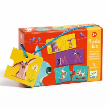 Puzzle Duo Opposti - Djeco
