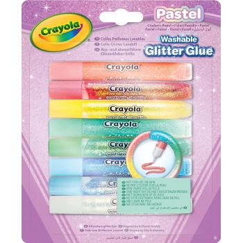 8  Colle  Glitter  Lavabili...