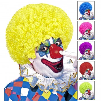 Parrucca Clown Riccia Col....